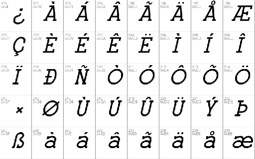 Turpis font