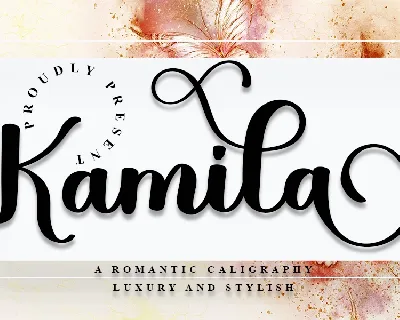 Kamila font