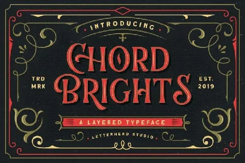 Chord Brights font