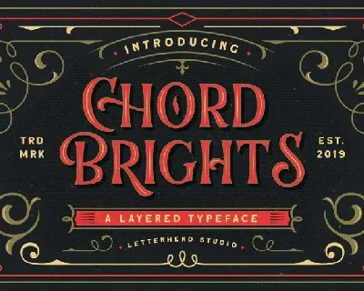 Chord Brights font