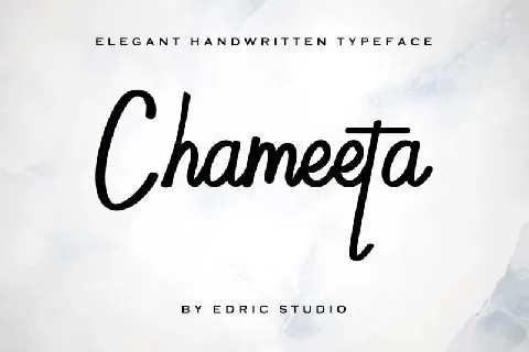 Chameeta font