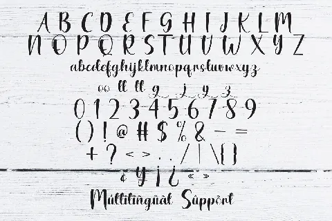 Quarterly font