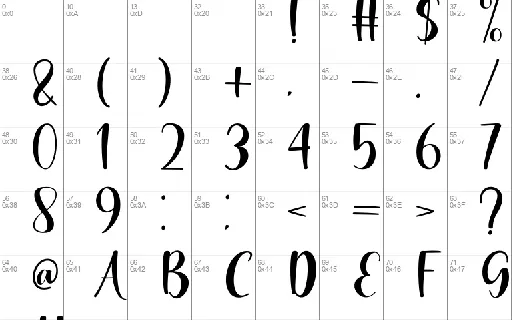 Quarterly font