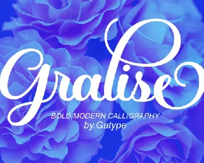 Gralise Script font