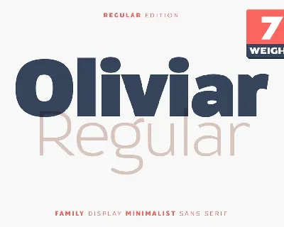 Oliviar font