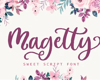 Magetty font