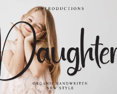 Daughter Typeface font