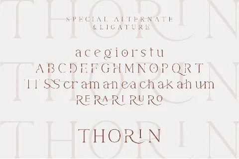Thorin font