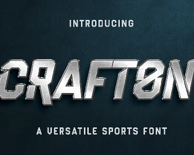 Crafton font