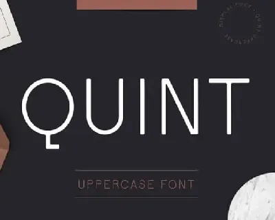 Quint Sans Serif font