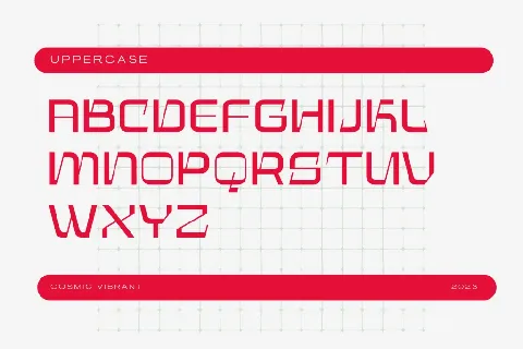 Cosmic Vibrant font