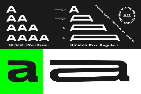 Stretch Pro font