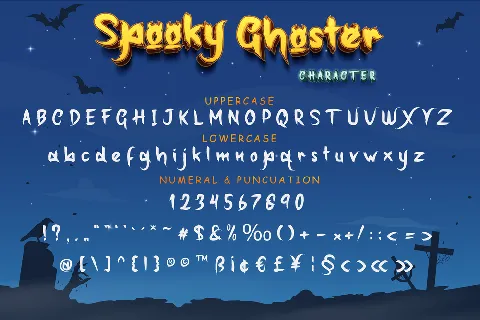 Spooky Ghoster font