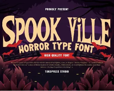 Spook Ville font