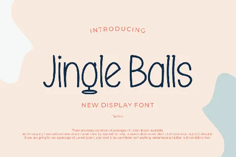 Jingle Balls – Christmas font