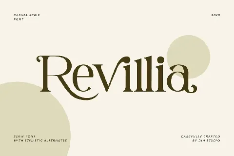 Revillia font