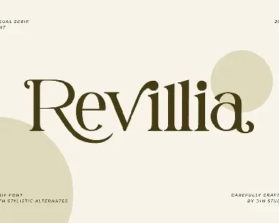 Revillia font