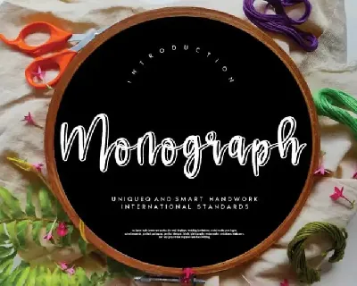 Monograph Script font