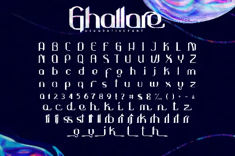 Ghallore font