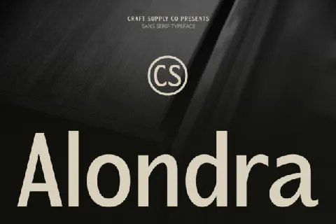 CS Alondra font