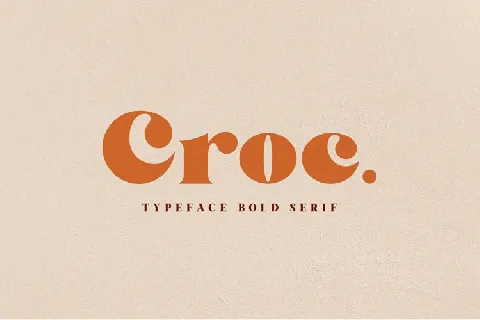 Croc font