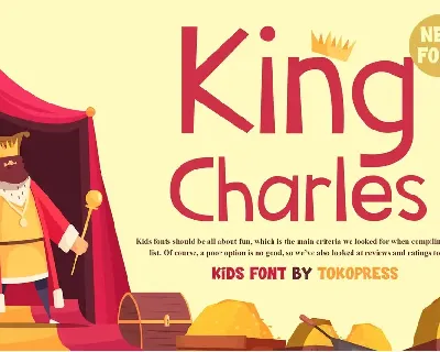 King Charles font