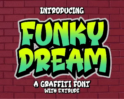 Funky Dream font