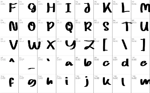 Sanbom font