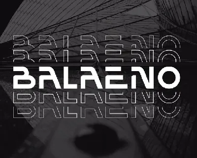 Balaeno Demo font