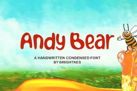 Andy Bear font