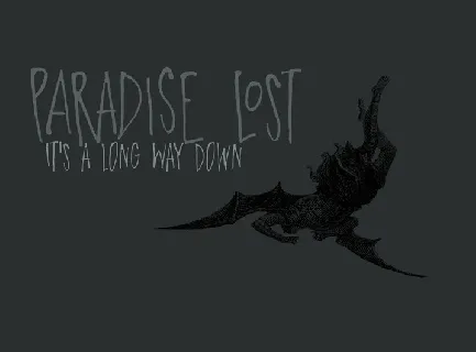 DK Paradise Lost font