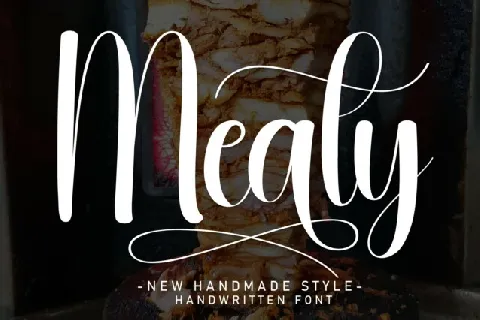 Meaty Script font