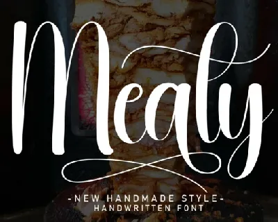 Meaty Script font