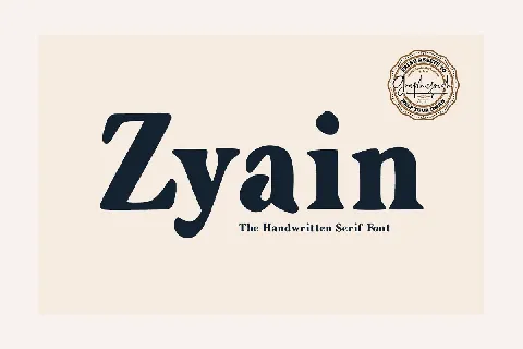 Zyain font