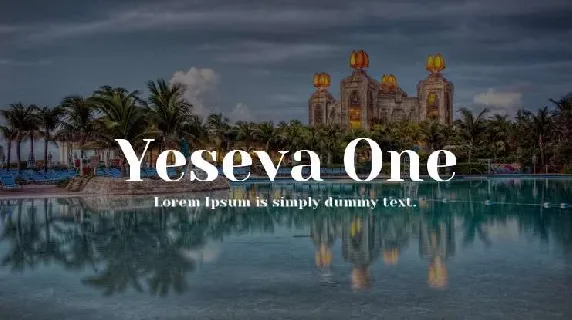 Yeseva One font