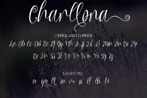 Charllona font