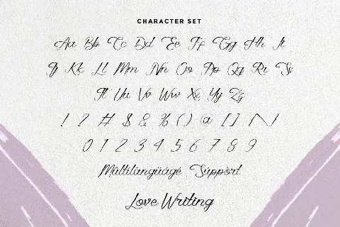 Love Writing Demo font