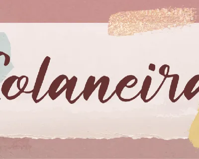 Colaneira Demo font