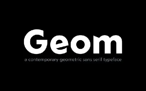 Geom font