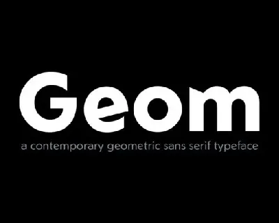 Geom font