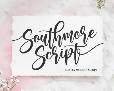 Southmore font