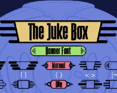 The Juke Box font