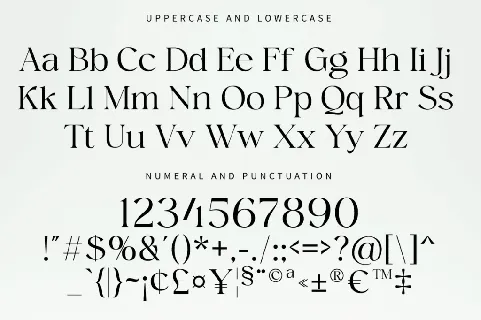 Megalky font