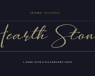 Hearth Stone font