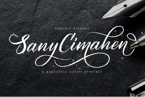 Sany Cimahen font