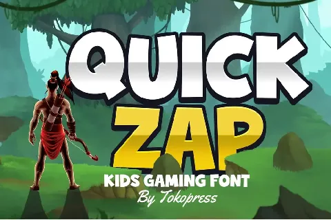Quick Zap font