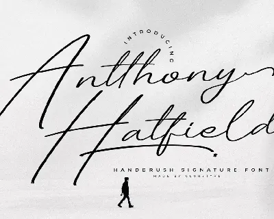 Antthony Hatfield font