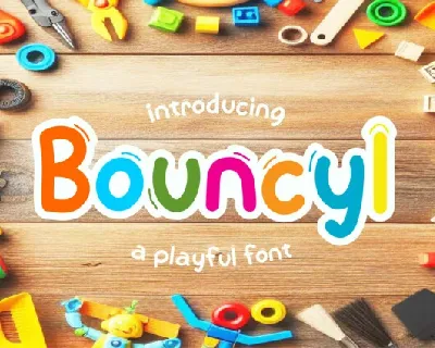 Bouncyl Display font