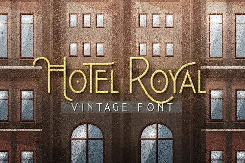 Hotel Royal font