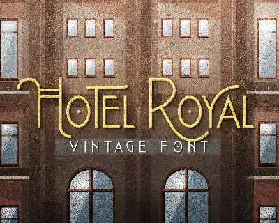 Hotel Royal font